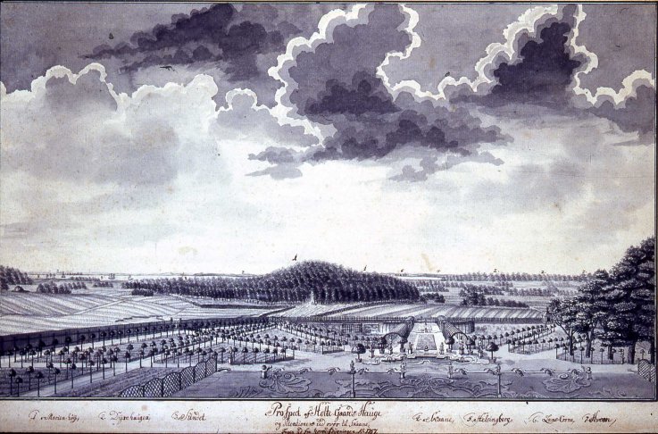 Barokhaven Gl. Holtegaard 1757