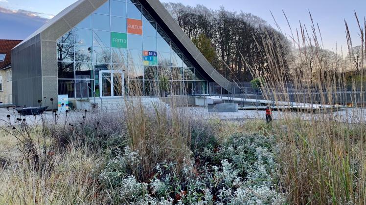 Facade af Kulturcenter Mariehøj